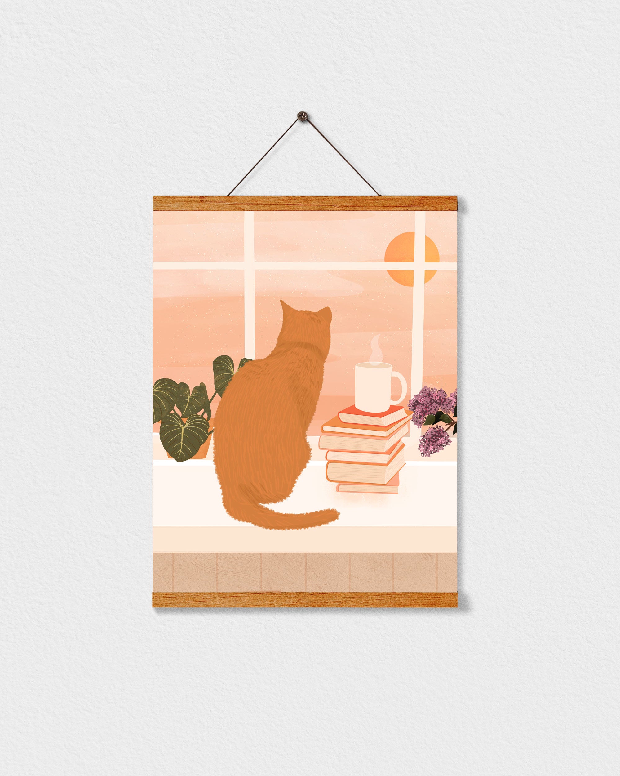 Summer Ginger Cat
