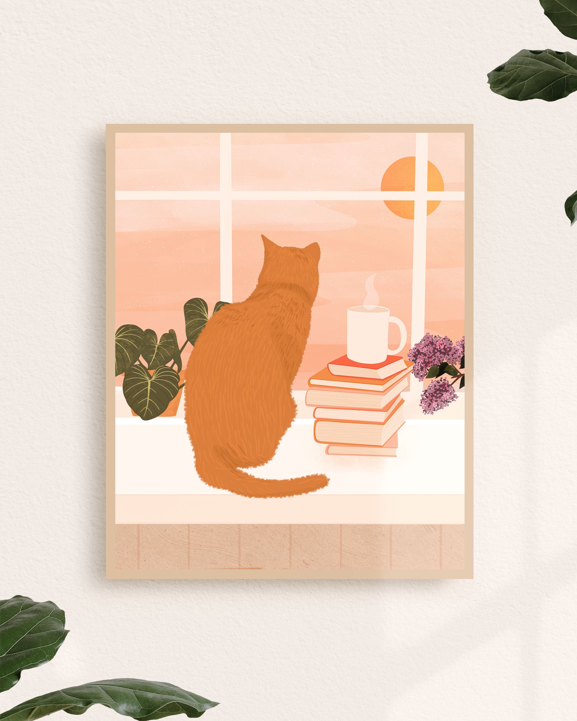 Summer Ginger Cat