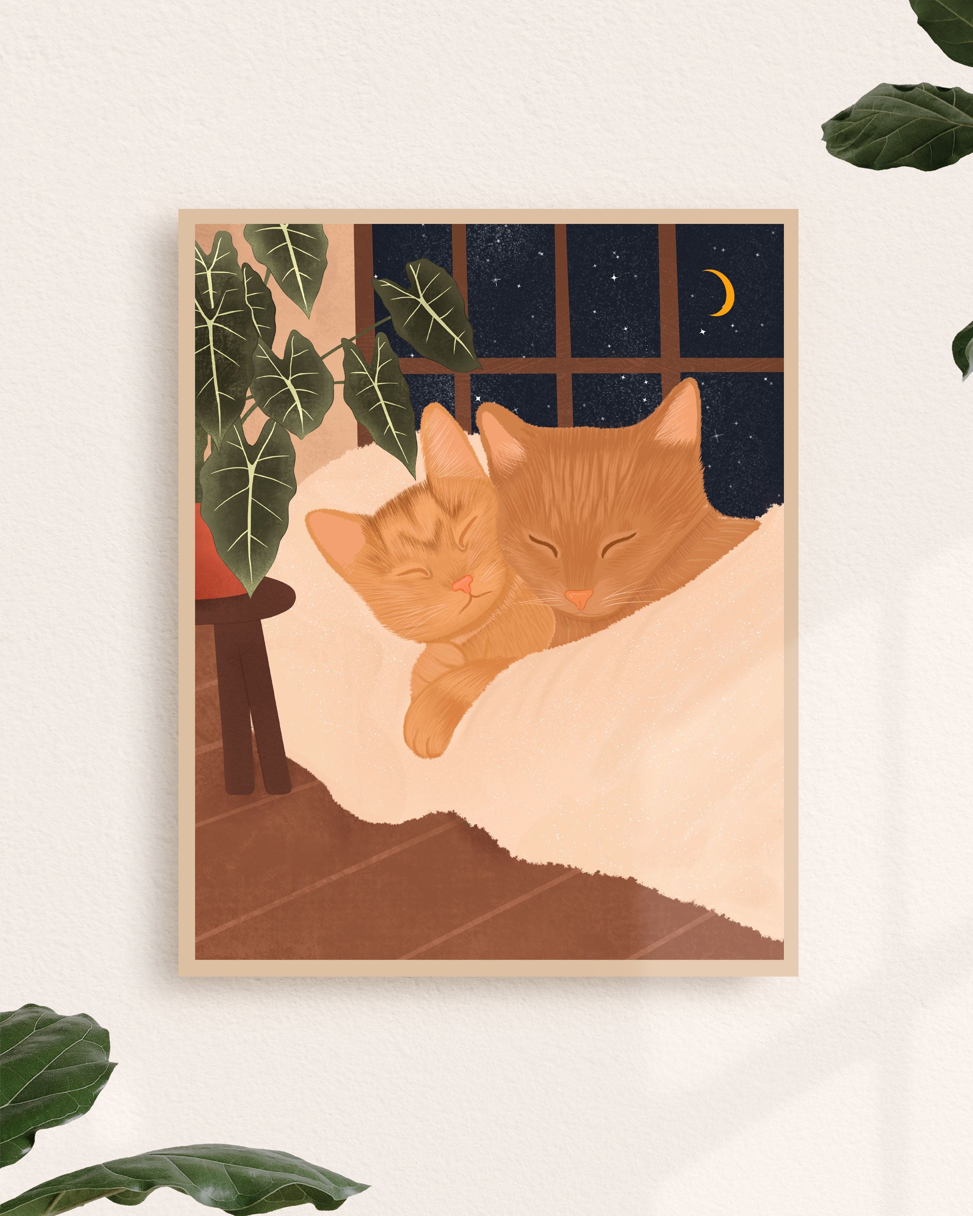 Cuddling Cats