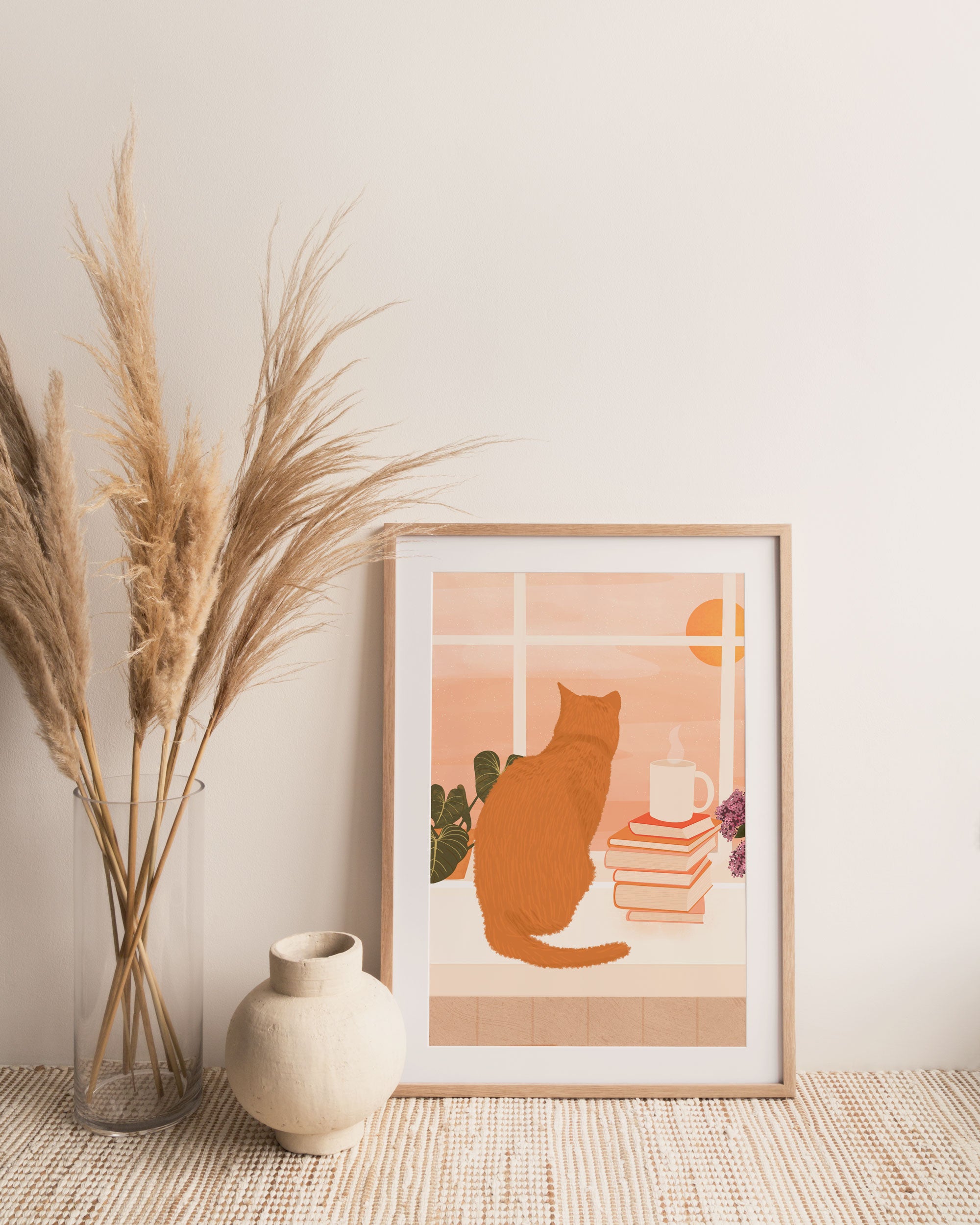 Summer Ginger Cat