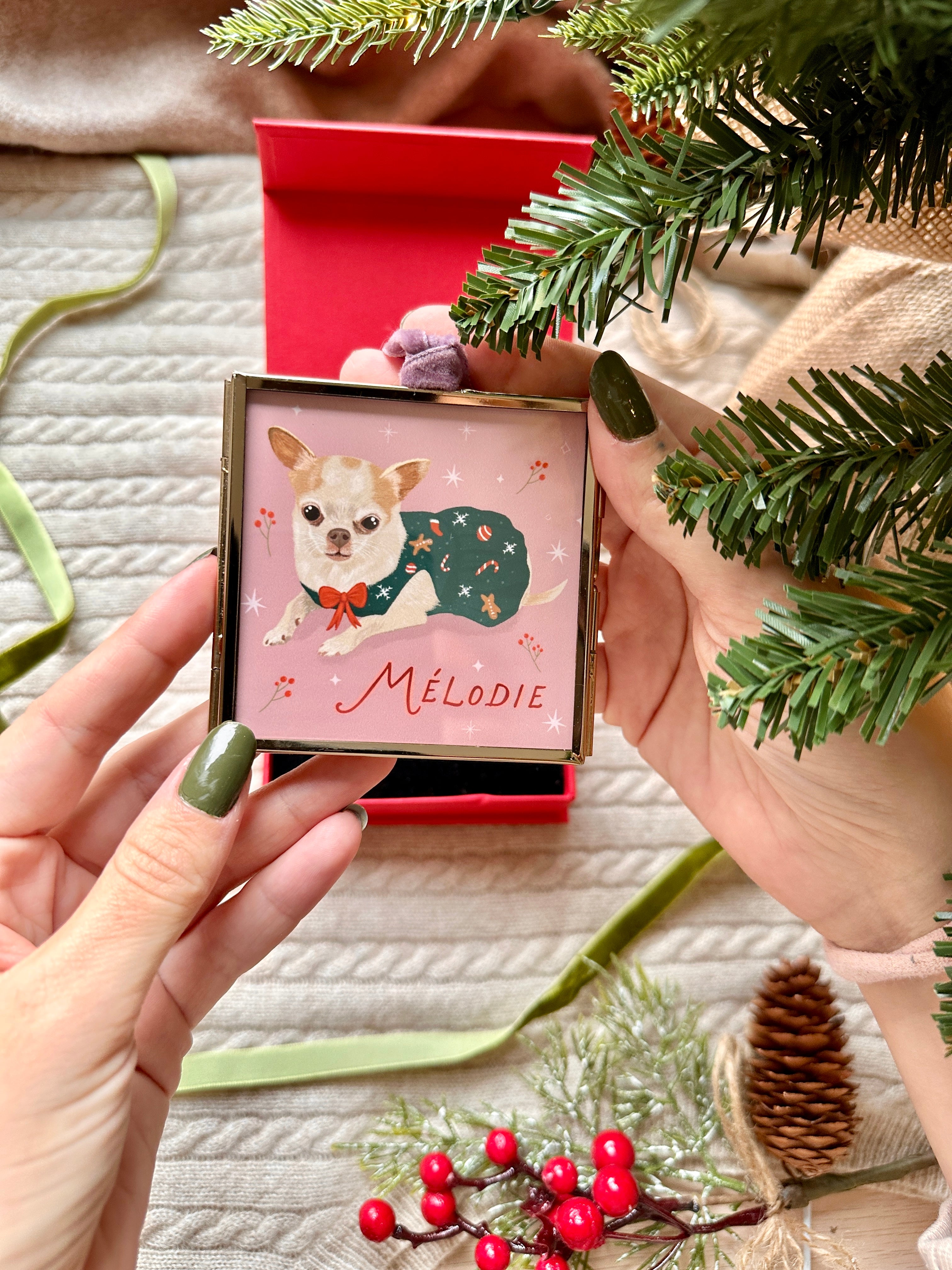 Custom Christmas Tree Ornament