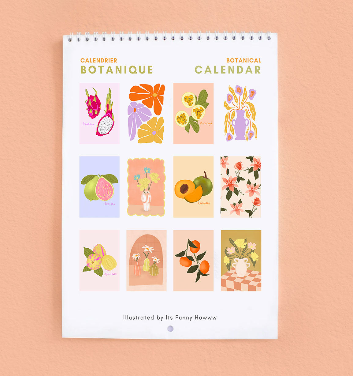 Calendrier Botanique 2024