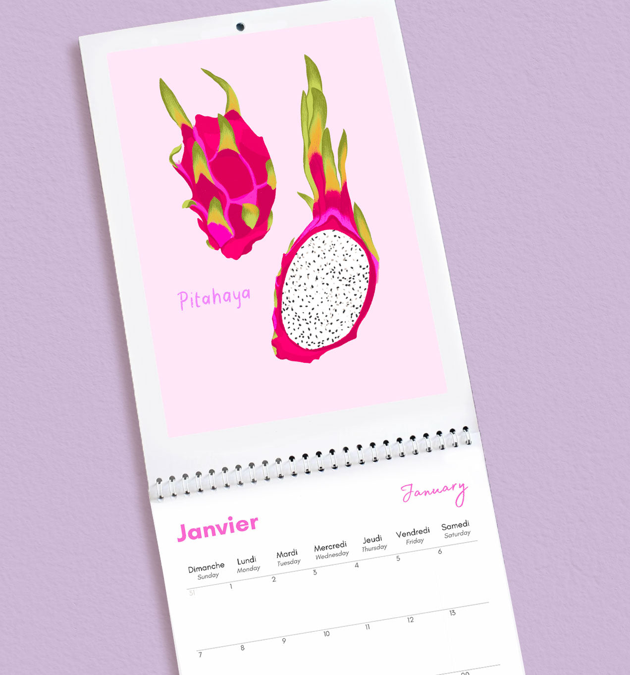 Calendrier Botanique 2024