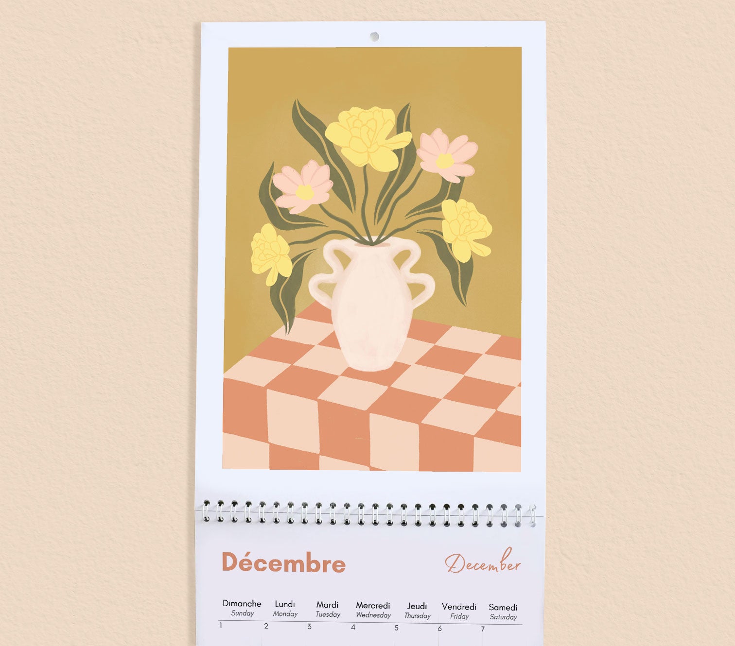 Calendrier Botanique 2024