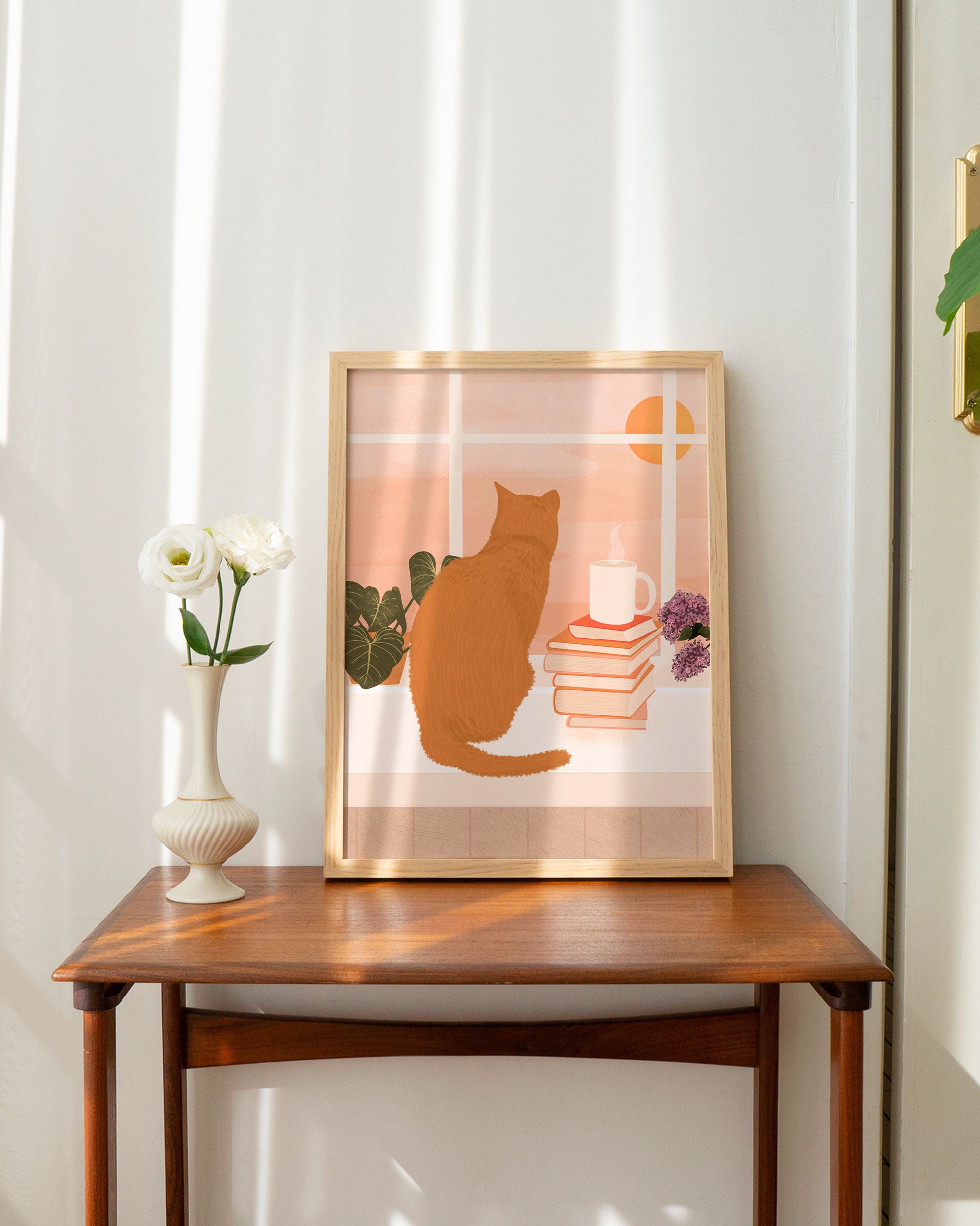 Summer Ginger Cat