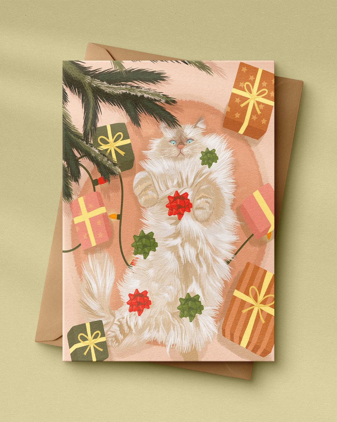 Under the Christmas tree