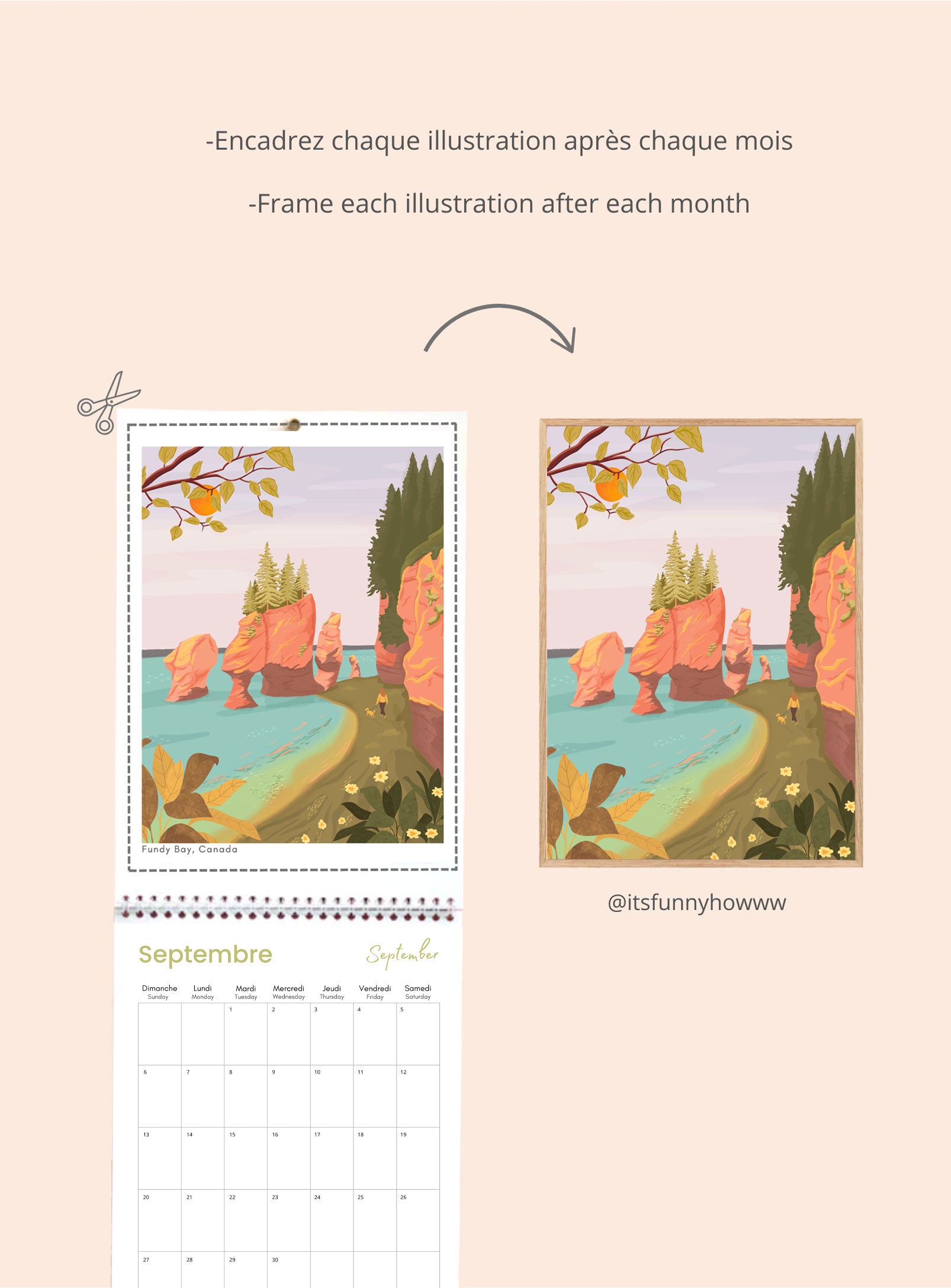 2026 Travel Wall Calendar