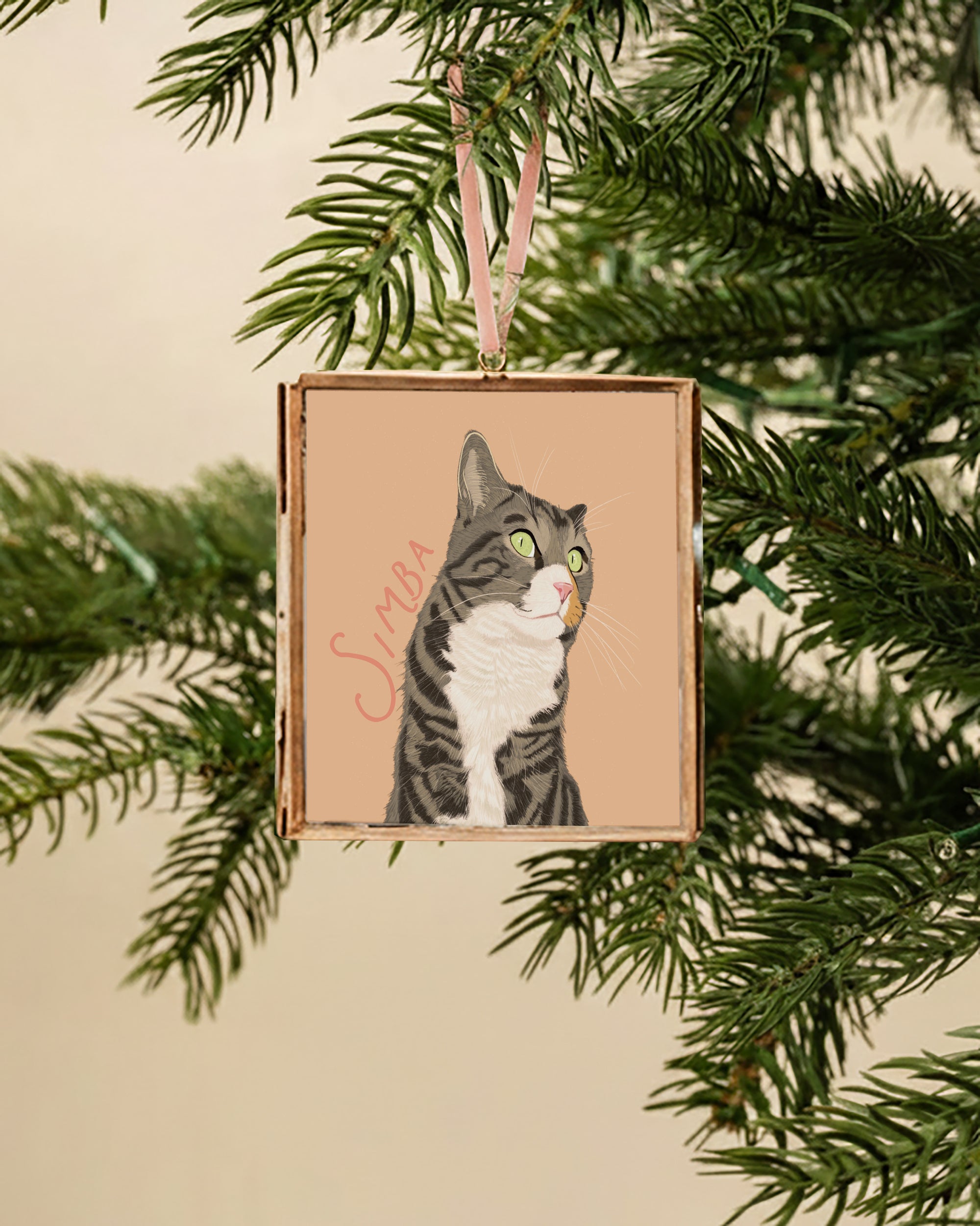 Custom Christmas Tree Ornament
