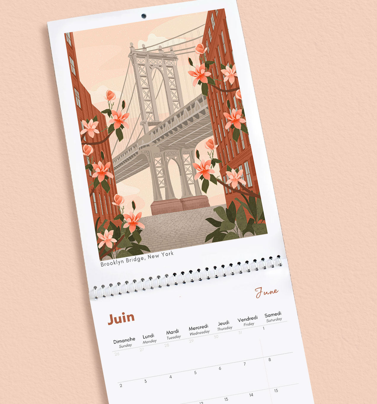 Calendrier de voyage 2024