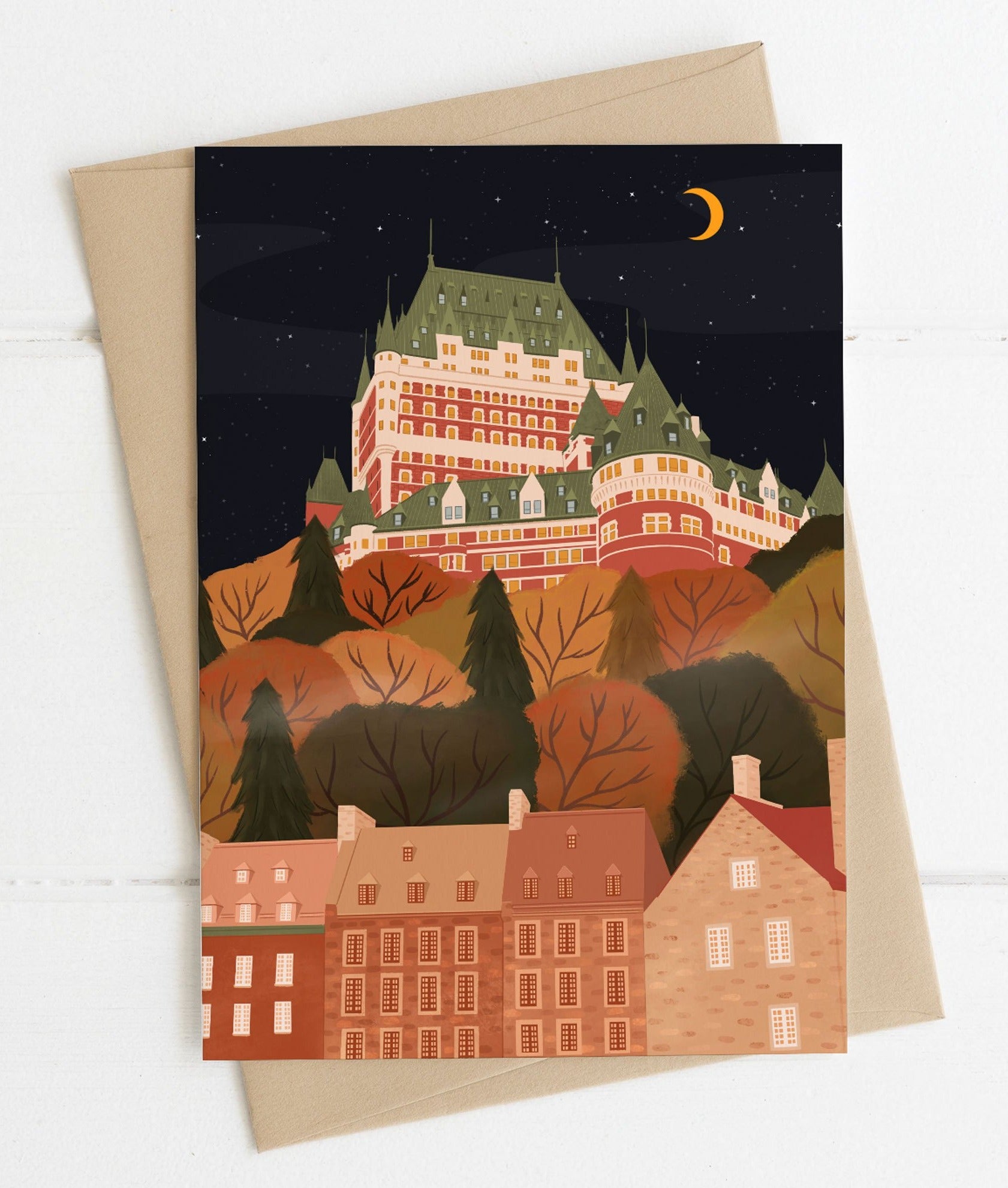 Château Frontenac de nuit