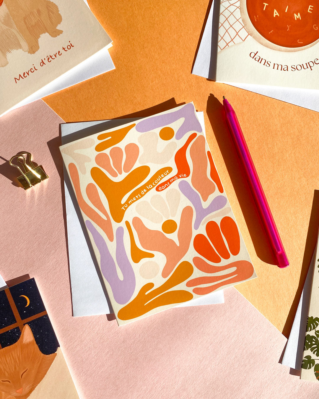 Tu mets de la couleur dans ma vie