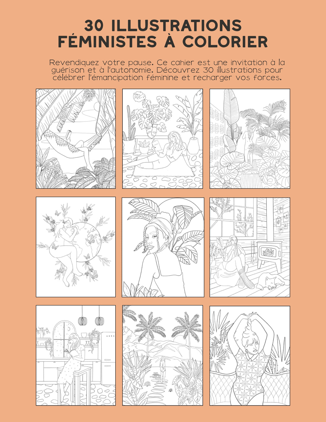DIGITAL - Cahier à Colorier Féministe