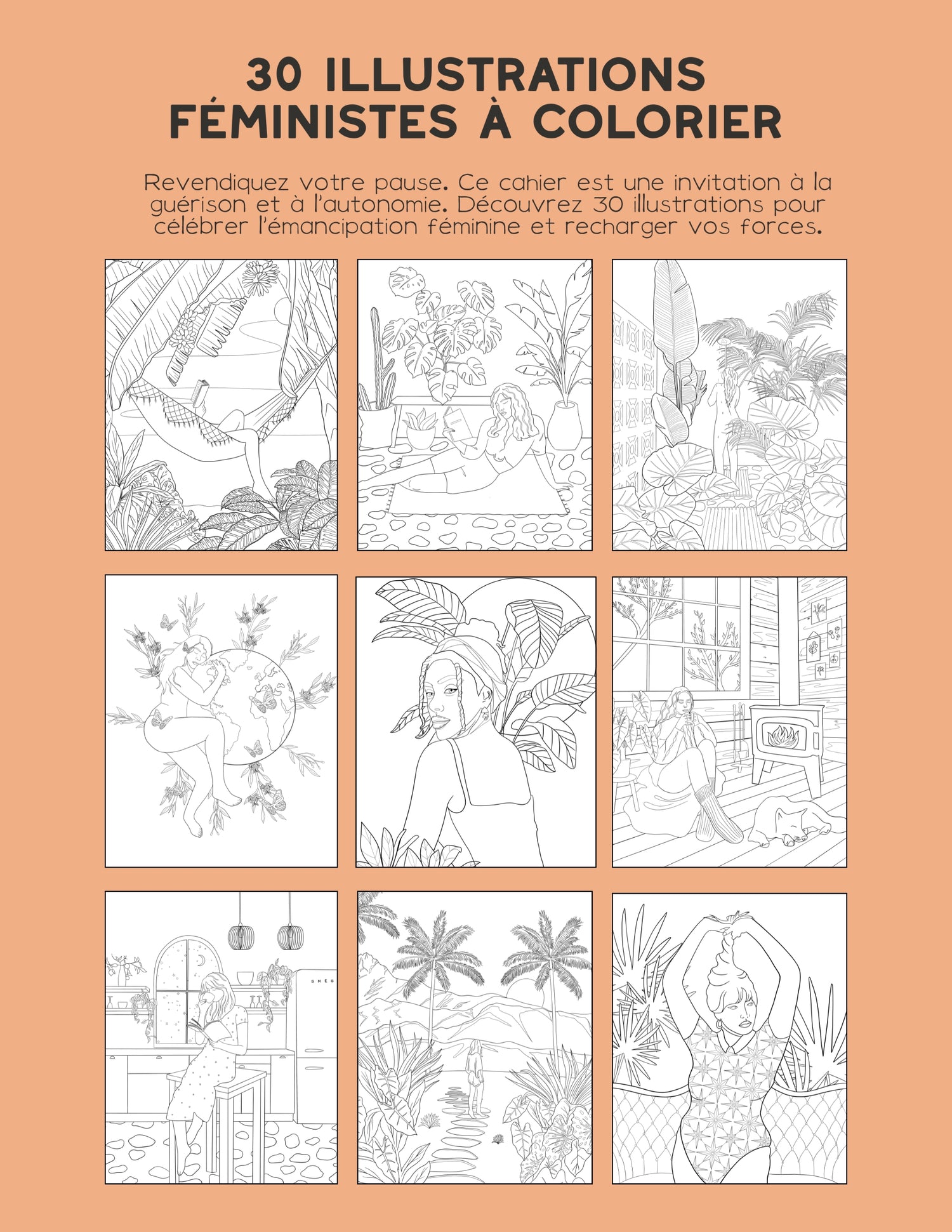 DIGITAL - Feminist Coloring Book