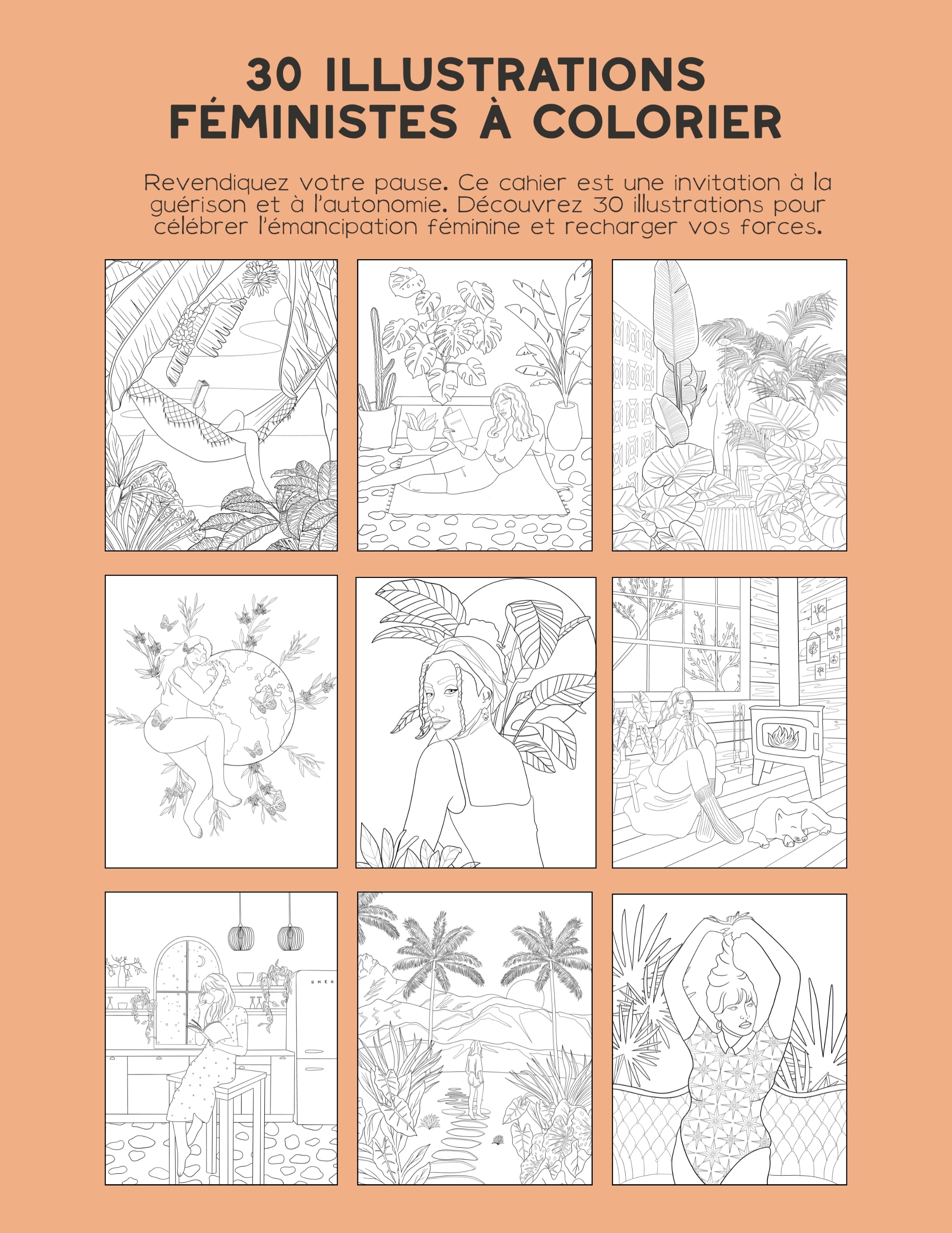 DIGITAL - Feminist Coloring Book