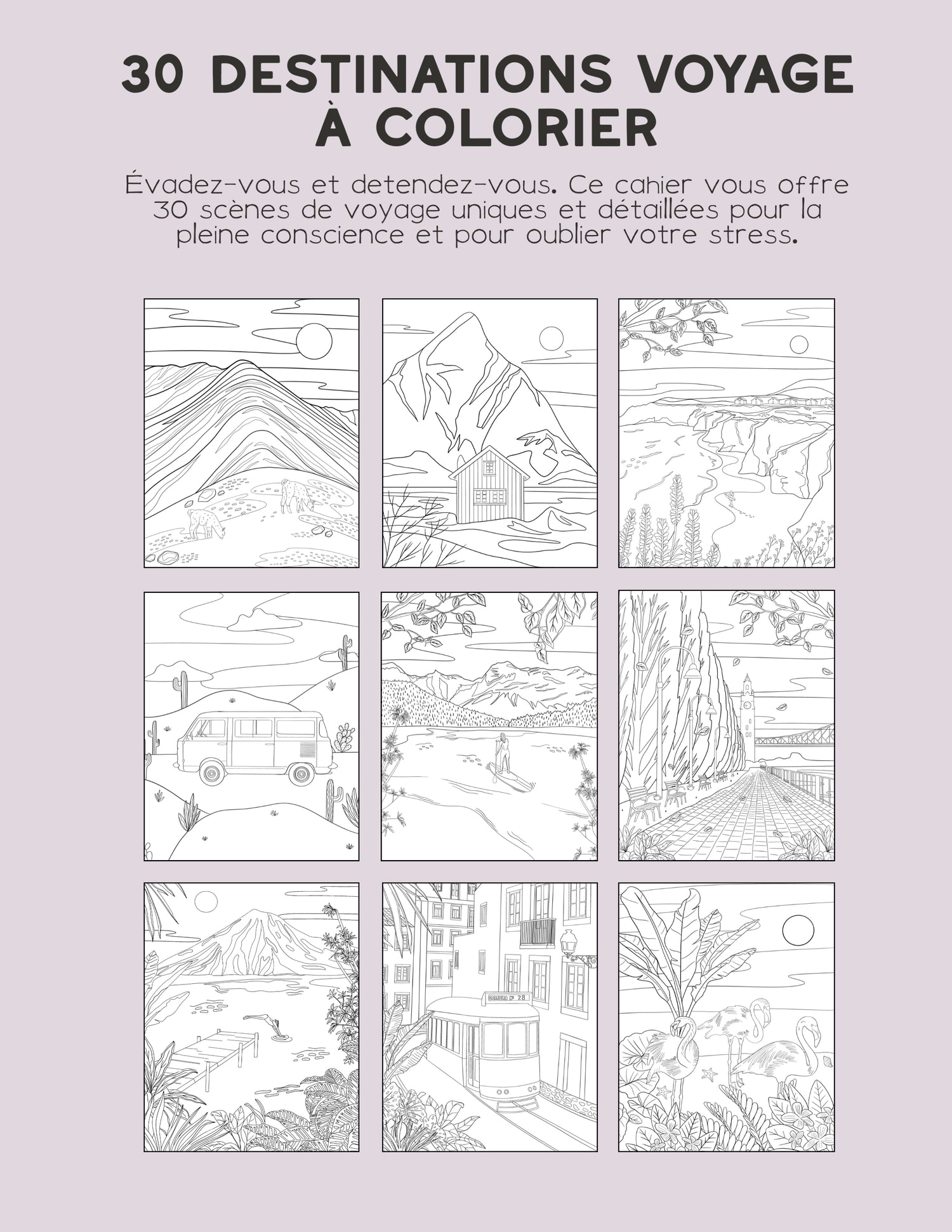 DIGITAL - Travel Coloring Book