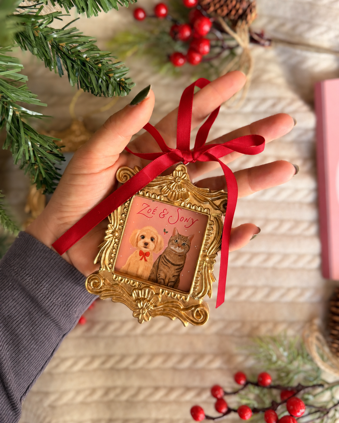 Custom Christmas Tree Ornament