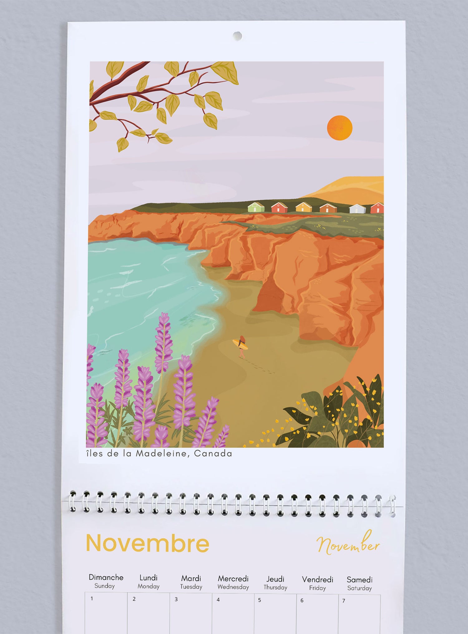 2026 Travel Wall Calendar