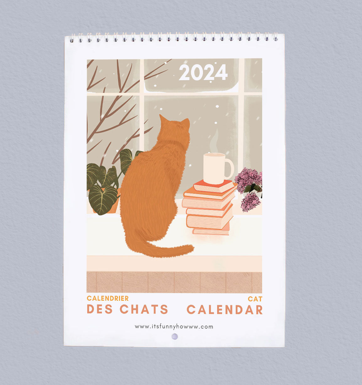 Calendrier des chats 2024
