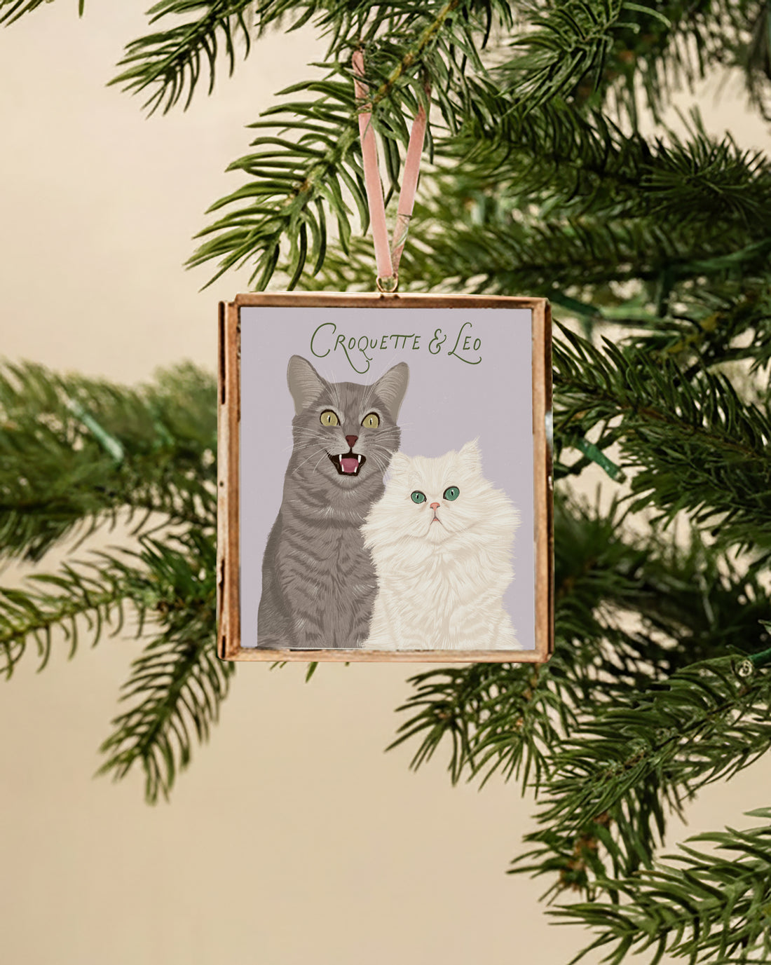 Custom Christmas Tree Ornament