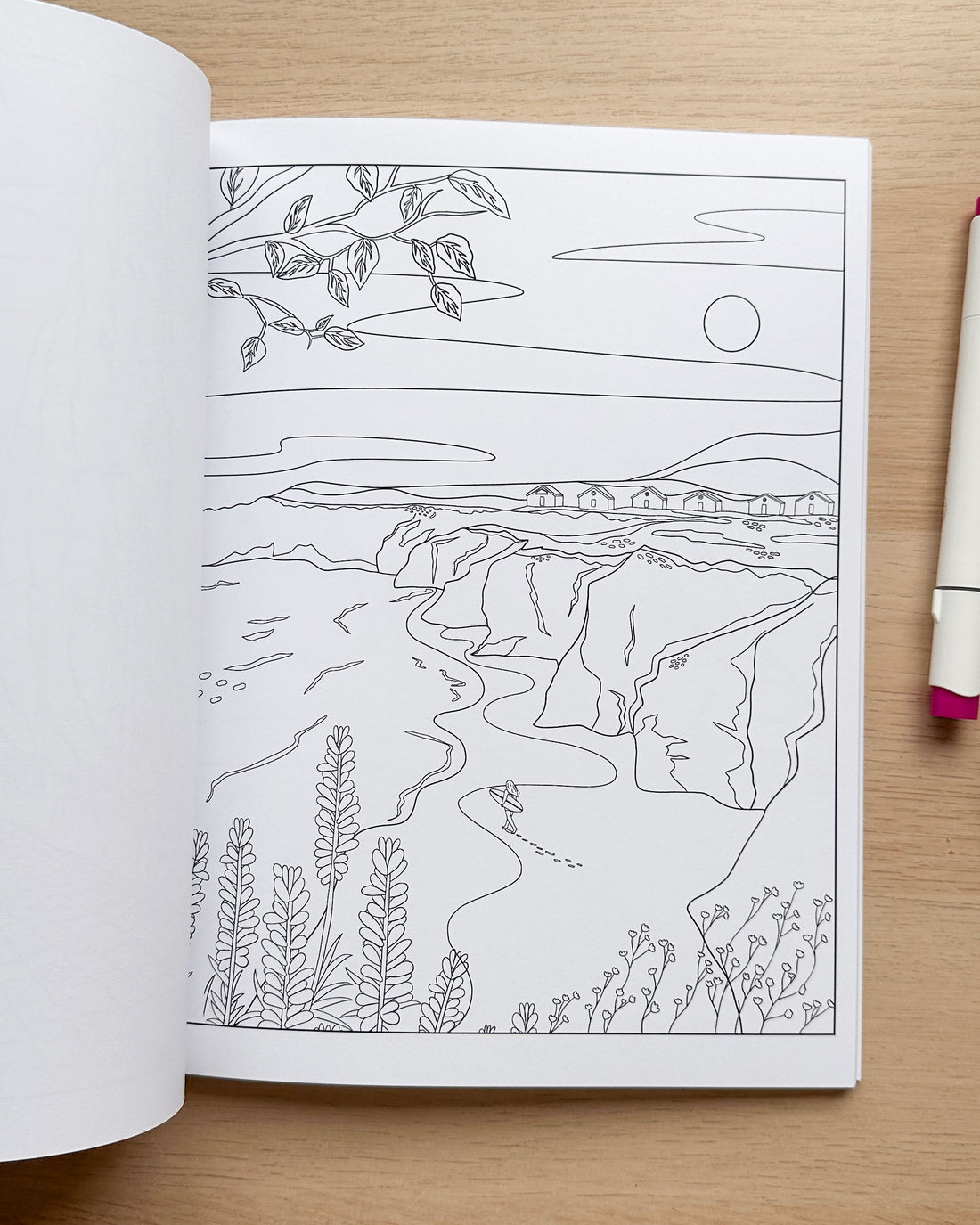 Travel Coloring Book