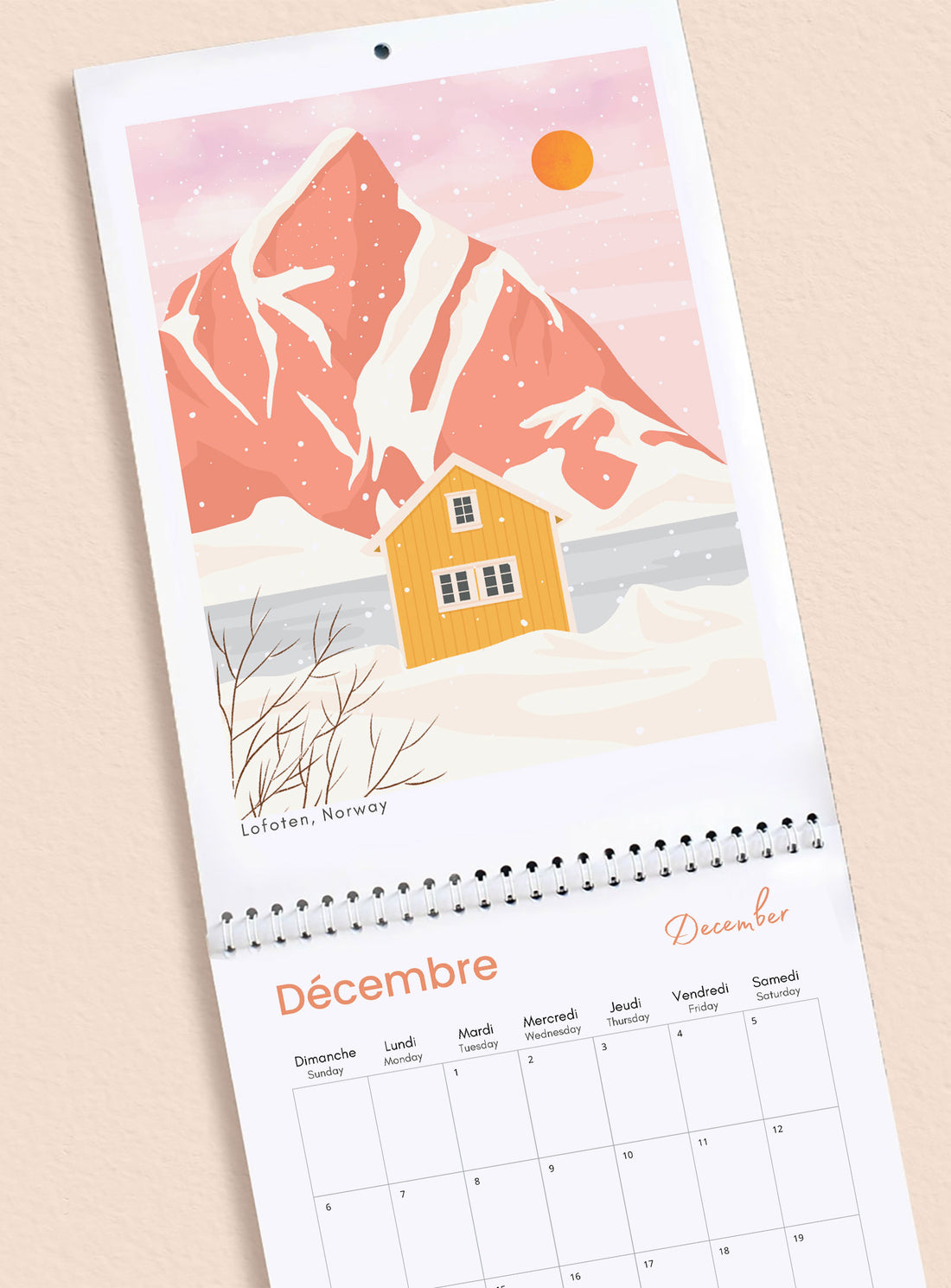 Calendrier de voyage 2026