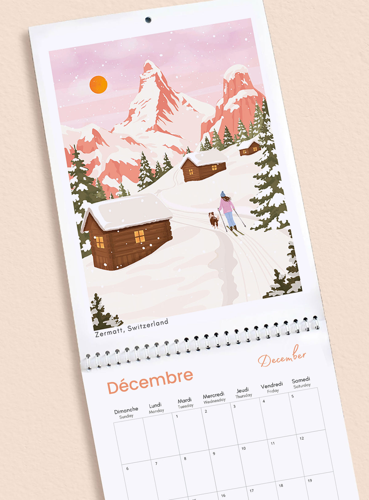 2027 Travel Wall Calendar