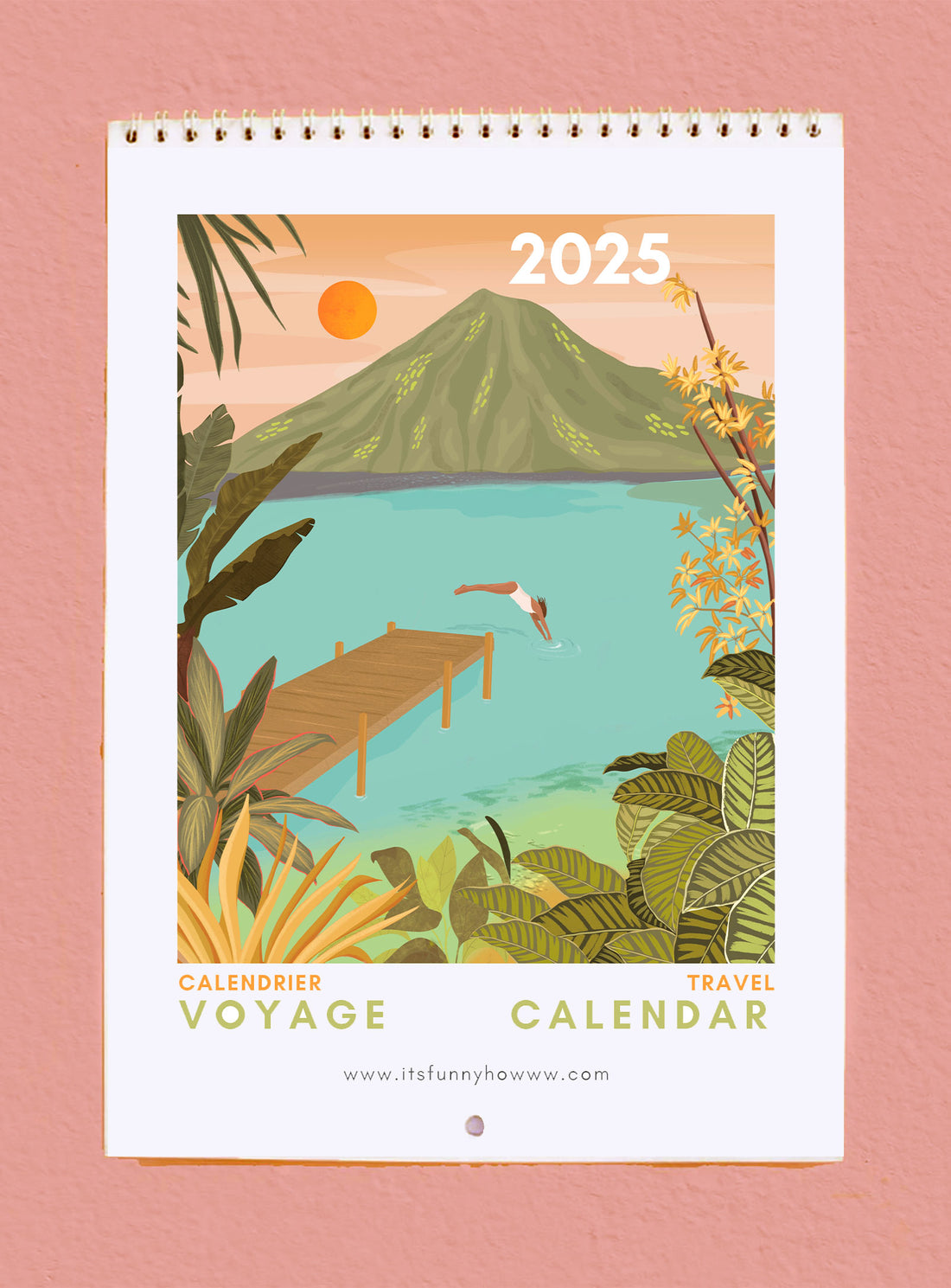 Calendrier de voyage 2025